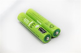 1.2V 400mAh AAA7号USB充电镍氢电池